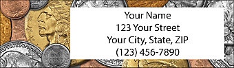 Coin Collecting Address Labels