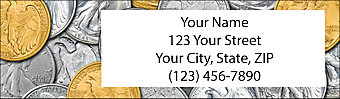 Coin Collecting Address Labels