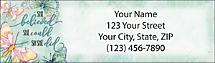 Be Strong and Feel Feminine with these Elegantly Designed Address Labels