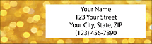 Make a Statement that Sparkles & Shines with These Bright Address Labels