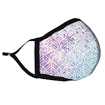 Show Free-Spirited Artistic Flair While Being Safe with Batik Inspired Fabric Face Mask