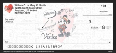 These Checks Will Send You Across the World with Mickey Mouse
