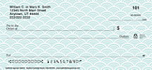 The Good Fortune of Japanese-inspired Designs on Beautiful Personal Checks