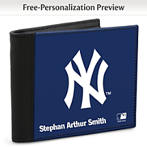 Show Your Yankees Loyalty and Keep Cards Safe with this RFID Wallet!