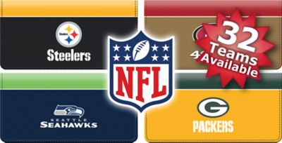 Choose From 32 NFL Teams Checkbook Covers