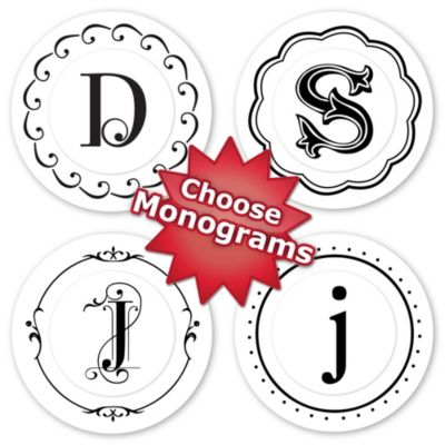 Choose Your Monogram Peel & Stick Stamp Set