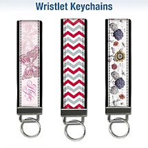 Choose From Over 50 Wristlet Keychains