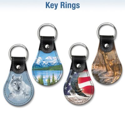 Choose Your Favorite Leather Key Ring