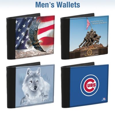 More Men's Wallet Designs Available