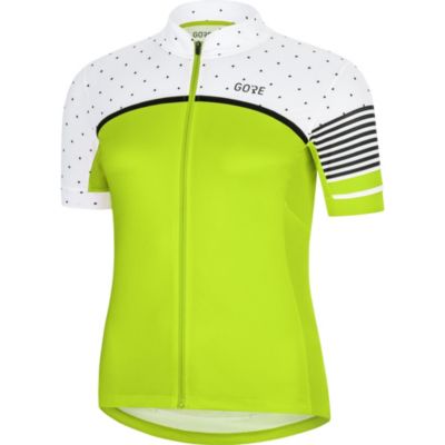 Maillot Manches Courtes Gore Wear Swiftride Optical Blanc/Noir GORE WEAR